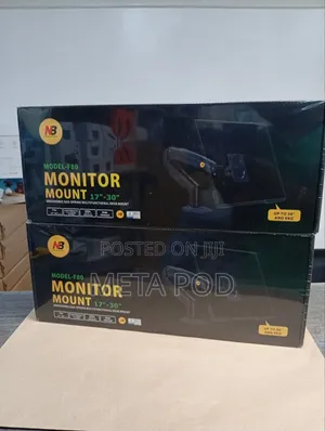 North Bayou F80 Single Arm Monitor Mount 17 " to 30"