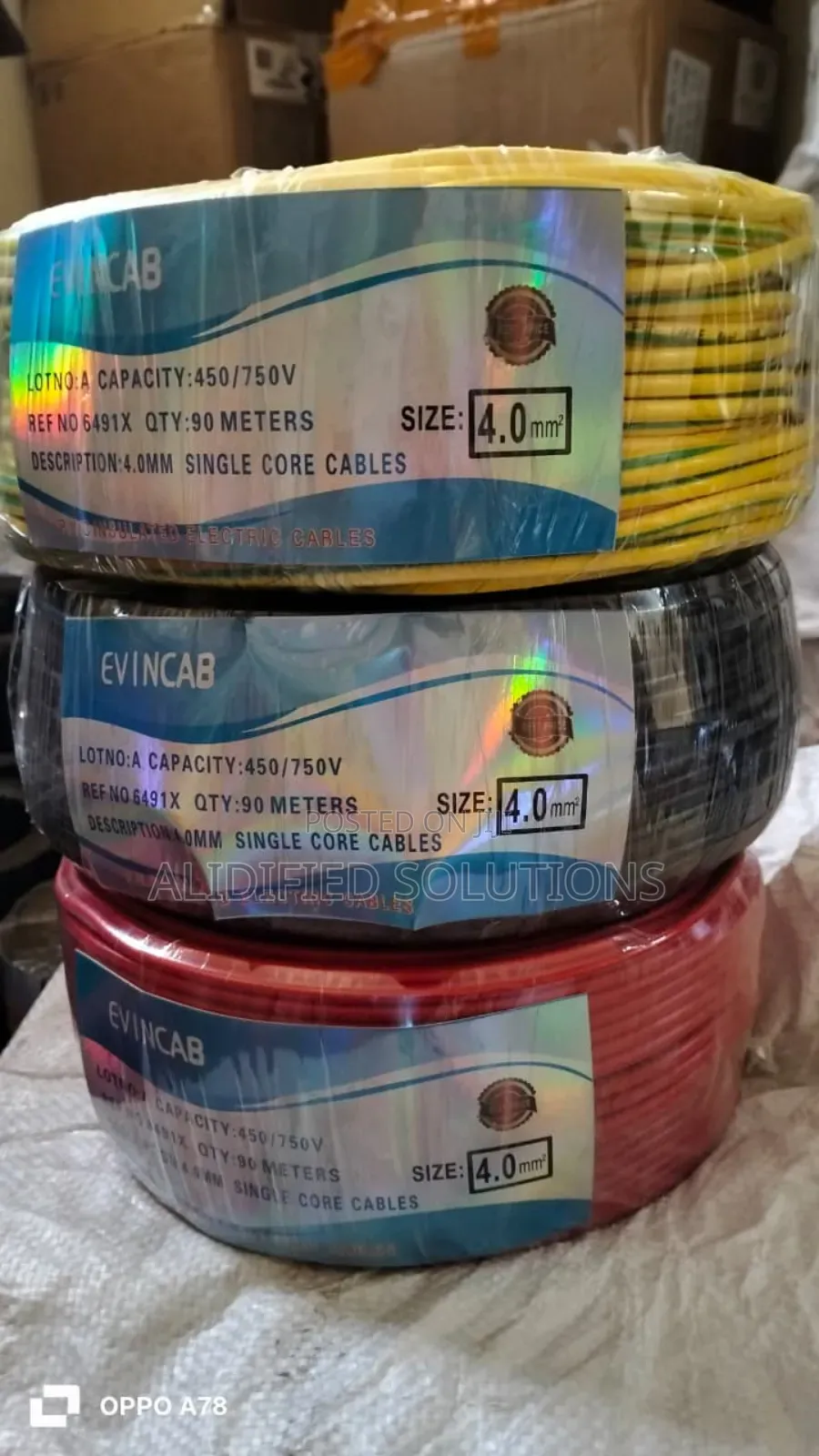 4.0mm Single Cable
