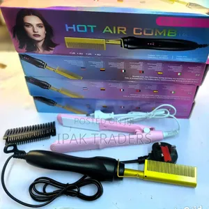 2 in 1 Hot Comb + Straightener