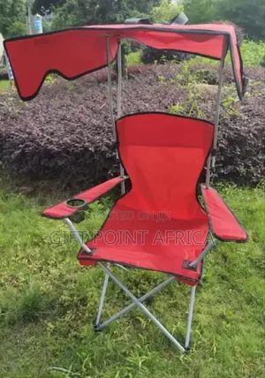 Foldable Heavy Duty Portable Camping Chairs  With Top Tent