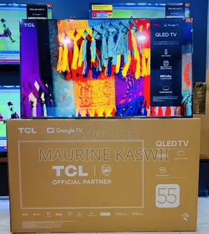 TCL Qled 55” T6c Google