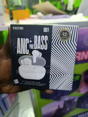 Tecno Buds 4 True Wireless Stereo Earbuds Bluetooth Earphones