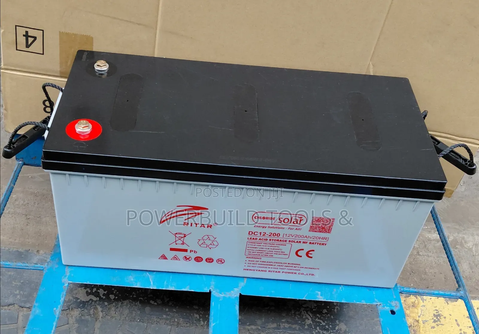 Ritar 12v 200ah Deep Cycle Gel Battery