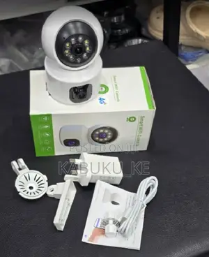 Simcard Indoor Dual Lens V380 Smart Indoor Camera