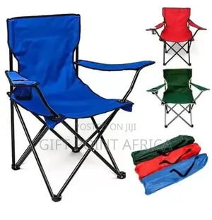 Heavy Duty Portable Camping Chairs Available In Blue,Green,Red Color