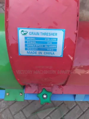 Multifunctional Grain Thresher Machine Without Motor/Engine