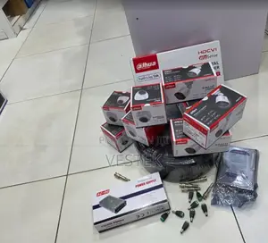 Full Set Eight 8 CCTV Dahua DVR With 8 CCTV Cameras Full Kit
