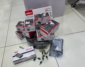 8 Channels Dahua 8 CCTV Cameras Full Hd 2mp CCTV Camera Kit