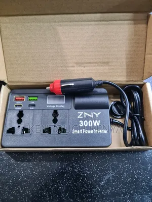 300w Car Inverter Charger Compatible With Laptops, Starlink Mini Etc