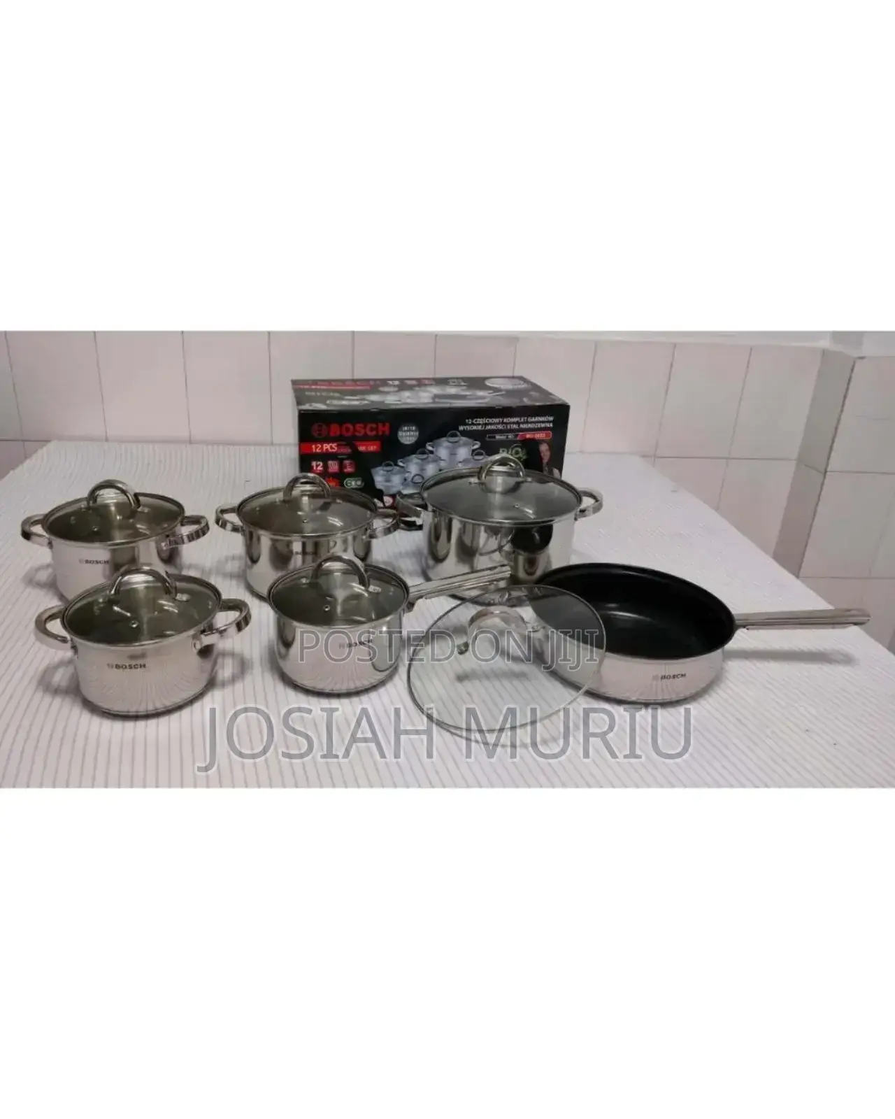 12pc Borch Cookware Set