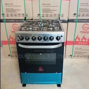 60*65 Eurochef Free Standing 3 Gas Burner +1 Electric