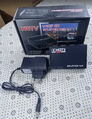 HDTV 1080p Splitter 1x4(1- Input/4 - 0utput)