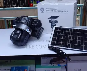 V380 Solar PTZ Triple Lens 4g Camera,Triple Lens System for Wide-Angle