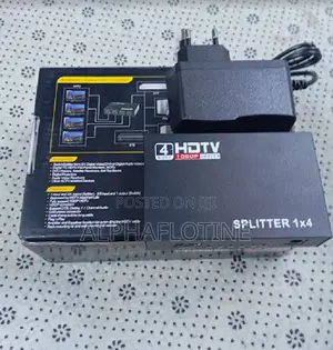 4 Port HDTV Splitter (1x4)