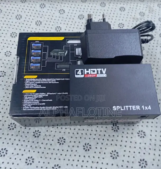 4 Port HDTV Splitter (1x4)