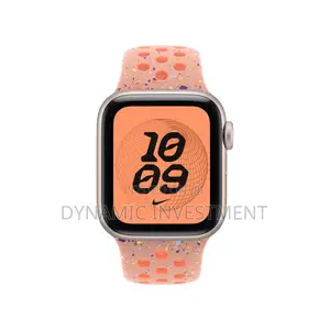 Apple Watch 9 Se 8 7 6 5 4 3 2 1 Silicone Strap/Band Alpenglow Pink
