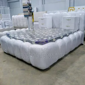 Bubble Bed 5×6 With Mattress and Side Drawers