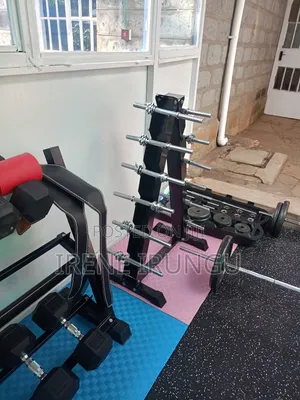 Barbells Rod Rack/ Aerobic Dumbbell Rack