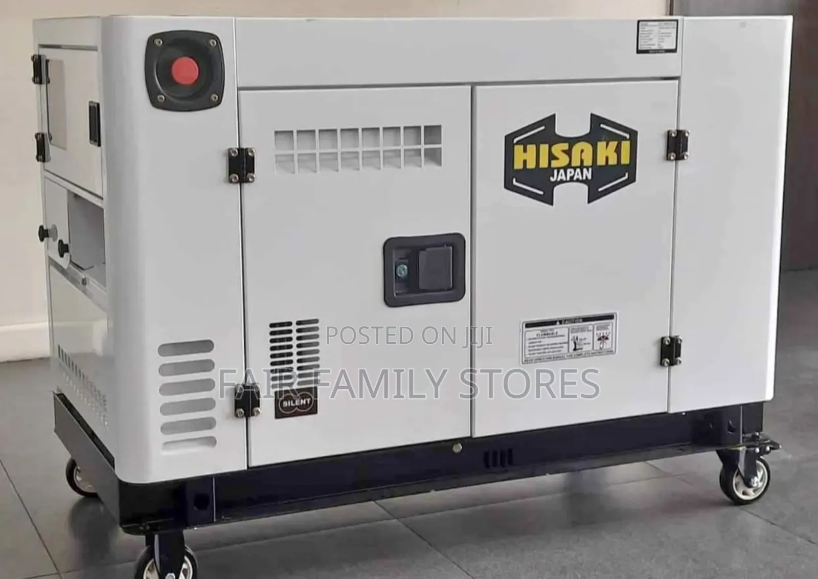 15kva Hisaki Generator Air-Cooled