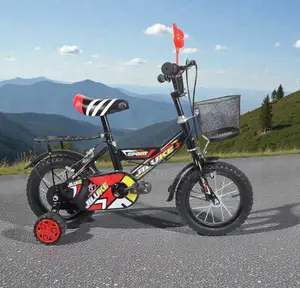 Safe Cartoon Bike for Boys and Girls 12,14,16 Inch 2-11 Years Children