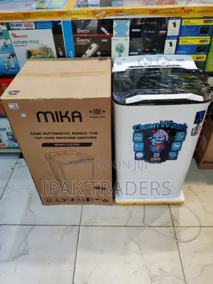 Hot Deal
*Mika Washing Machine Top Load Single Tub 6kg*