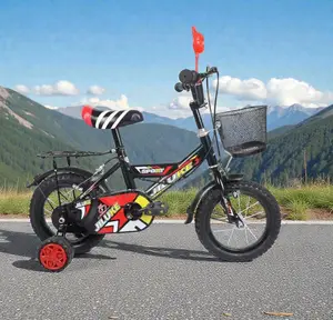 Safe Cartoon Bike 12,14,16 Inch 2-11 Years Children Kids With Basket