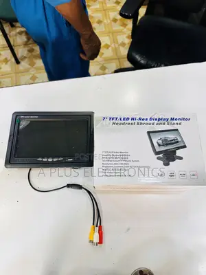 7" TFT/Led Hi-Res Display Monitor
