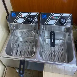Commercial Electric 6+6l Deep Fryer Machine