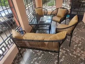 Handwoven 5-Seater Outdoor Set