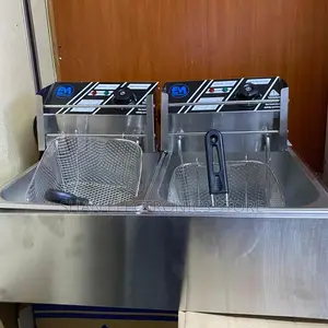 Quality Double Commercial Electric Deep Fryer Machine 12l