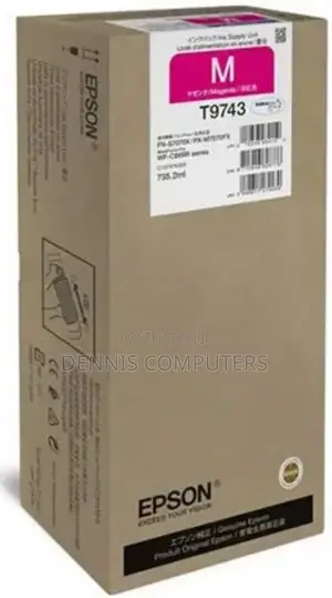 Epson T9743 Magenta XXL Ink Cartridge for Wf-C869r Series