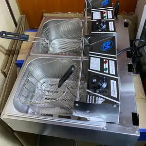 Commercial Double Deep Fryer 6l+6l