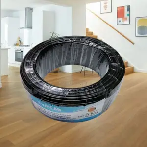 Elvin Cost Effective Black 1.5mm PVC Insulated Wiring Electrical Cable