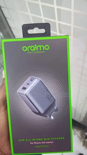 Oraimo Hypergan 65w Wall Charger Kit