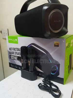 Calus Karaoke Potable Speaker With 2 Microphone