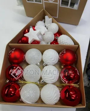 35pcs Mixed Christmas Tree Balls