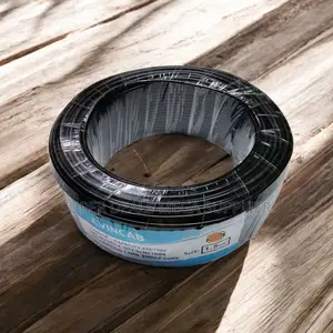 Elvin Black 1.5mm 90m High Grade PVC Insulated Wiring Electrical Cable