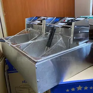 Professional Double Restaurant Electric Deep Fryer 12 Liters
