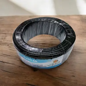Elvin Black 1.5mm 90m PVC Insulated Long Life Wiring Electrical Cable