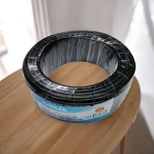 Elvin Safe Durable Black 1.5mm PVC Insulated Wiring Electrical Cable
