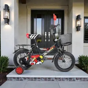 12 14 16 Inch 2–11 Yrs Children Kids Bike Bright Colorful Cartoon Bike