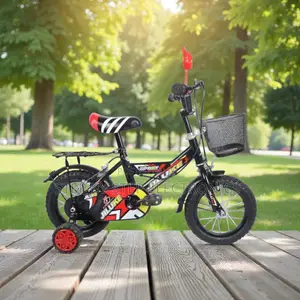 12 14 16 Inch 2–11 Years Children Kids Bike Cartoon Basket Sturdy Seat