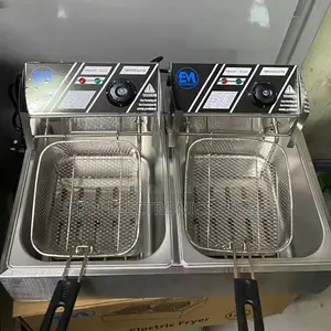 12 Liters Professional Double Restaurant Electric Fryer