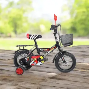 12 14 16 Inch 2–11 Yrs Children Kids Bike With Comfy Seat Cartoon Look