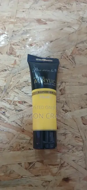 Middle Yellow Acrylic Paint 120 Ml