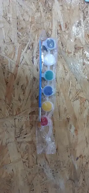 6 PCS 3ml Acrylic Paints With Brush