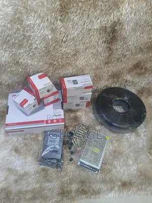 6turbohd Hikvision 1080p 2mp CCTV Cameras +Dvr Recorder and 500gb HDD