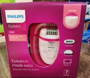 Philips Epilator Shaver With 7 Shaving Accessories