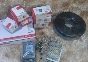 Easy Install Real Time Phone Access 6 Hikvision 1080p 2mp CCTV System