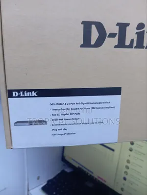 D-Link Switch DGS-F1026p-E 24 Port Poe Unmanaged Switch